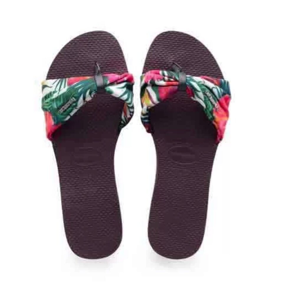 Havaianas Aubergine You St. Tropez Sandal 9/10